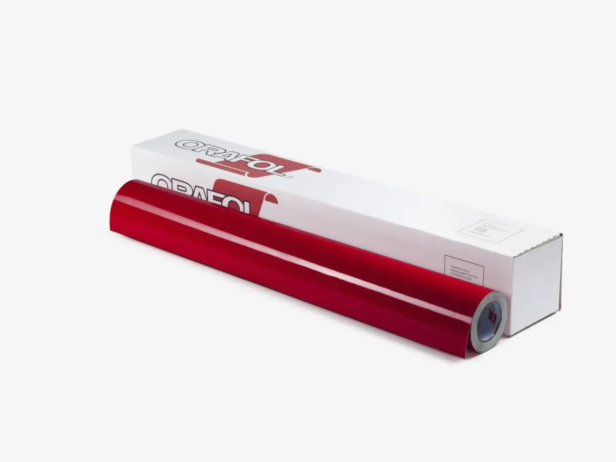 Плёнка ORACAL 641 G (1 × 50 м) 30 гл тёмно-красная