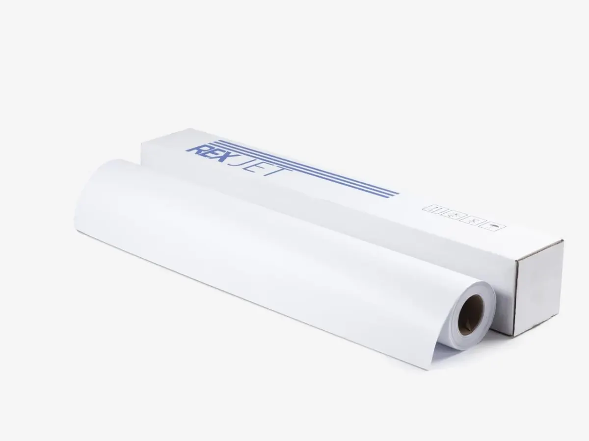 Плёнка для печати REXJET 120 × 80 М (1,37 × 50 м) 00 мат прозрачная