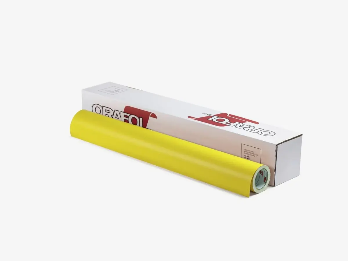 Плёнка ORACAL 8500 (1,26 × 50 м) 25 серно-жёлтая