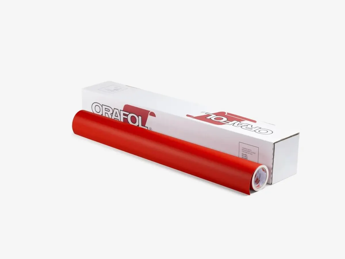 Плёнка ORACAL 8500 (1,26 × 50 м) 330 красно-рыжая