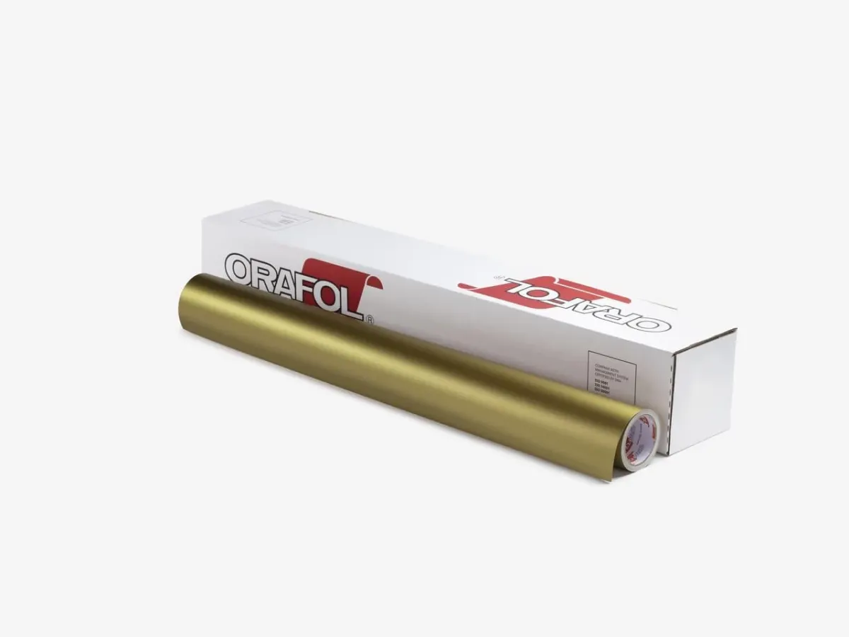 Плёнка ORACAL 8500 (1 × 50 м) 91 золотистая