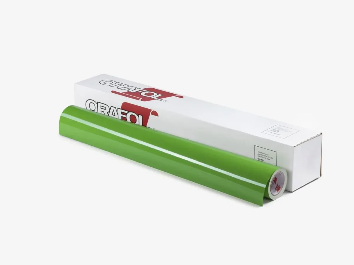 Плёнка ORACAL 641 G (1 × 50 м) 64 гл желто-зелёная