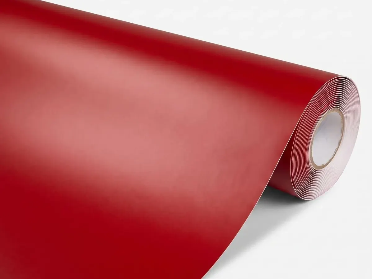 Плёнка REXCOLOR 140 × 80 M (1,26 × 50 м) 4013/31 мат красная FR