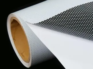 Плёнка для печати перфорированная OWV140 140 × 140 (1,27 × 50 м) 10 белая