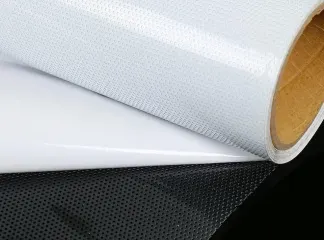 Плёнка для печати перфорированная OWV140 140 × 140 (1,27 × 50 м) 10 белая