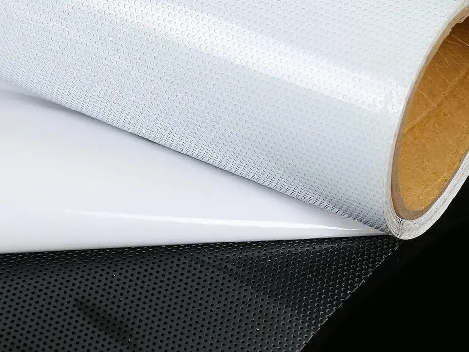 Плёнка для печати перфорированная OWV140 140 × 140 (1,27 × 50 м) 10 белая