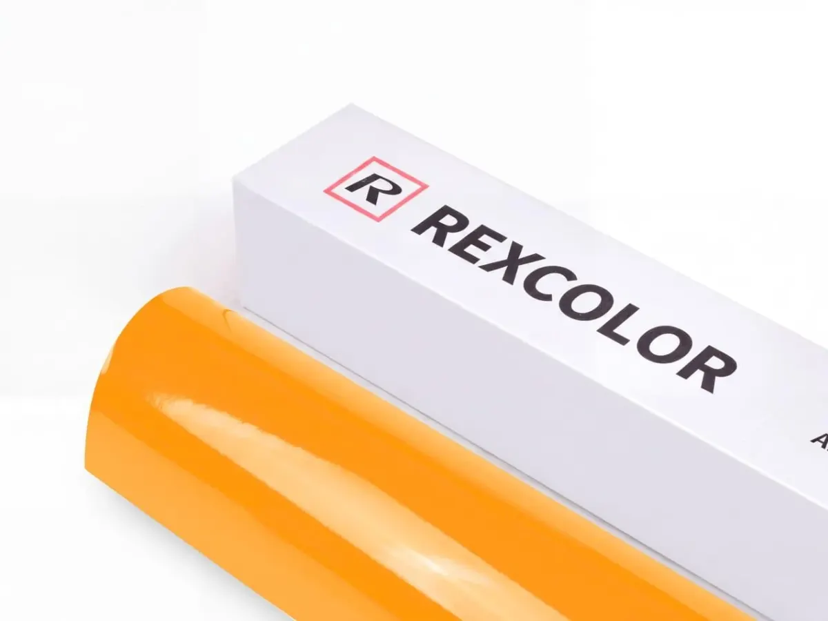 Плёнка REXCOLOR 120 × 80 G (1,22 × 50 м) 21 гл жёлтая