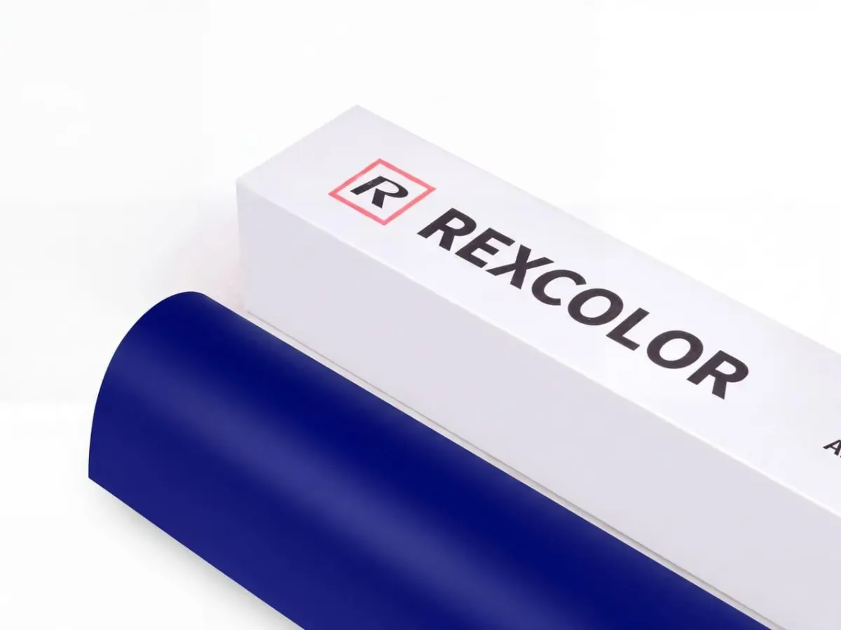 Плёнка REXCOLOR 120 × 80 M (1,22 × 50 м) 49 мат синяя