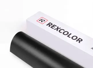 Плёнка REXCOLOR 120 × 80 M (1,22 × 50 м) 70 мат чёрная