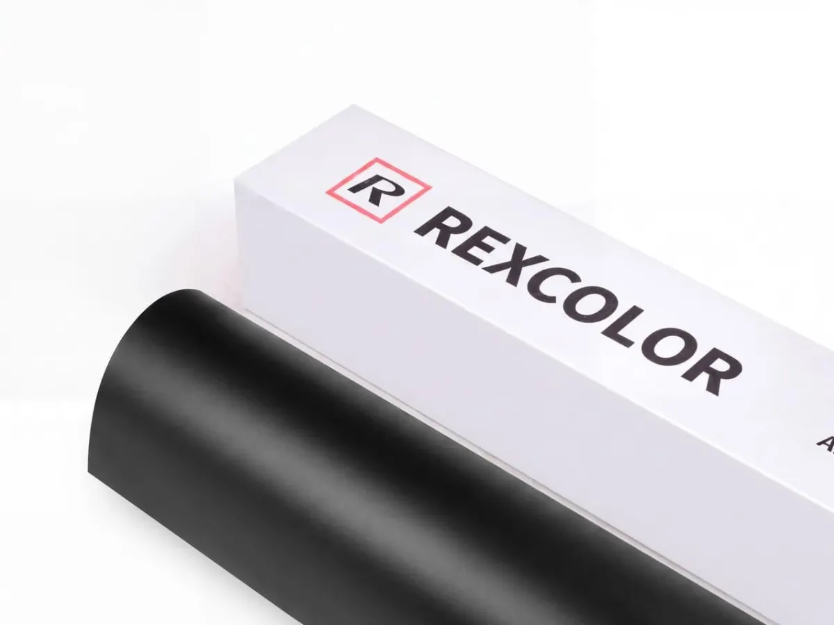 Плёнка REXCOLOR 120 × 80 M (1,22 × 50 м) 70 мат чёрная