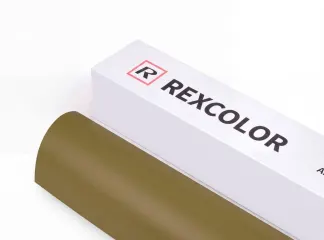 Плёнка REXCOLOR 120 × 80 M (1,22 × 50 м) 91 мат золото
