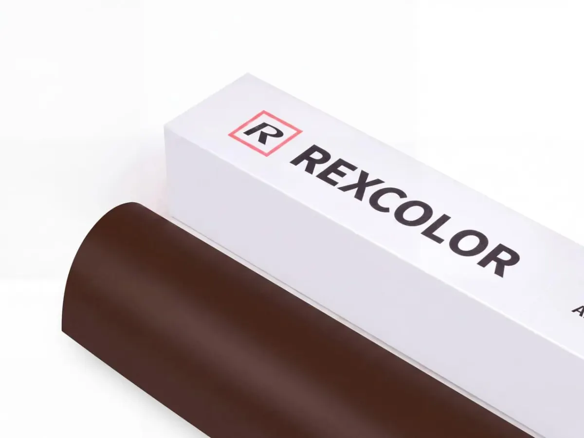 Плёнка REXCOLOR 120 × 80 M (1,22 × 50 м) 800 мат коричневая