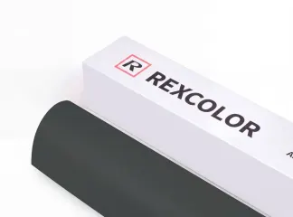 Плёнка REXCOLOR 120 × 80 M (1,22 × 50 м) 73 мат серый