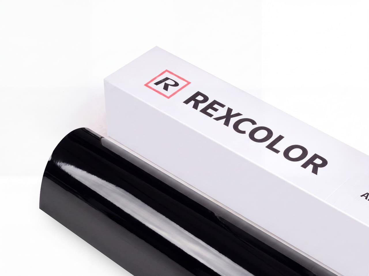 Плёнка REXCOLOR 140 × 80 NG (1,22 × 50 м) 721/70 гл чёрная N